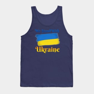 Stand with Ukraine Tank Top